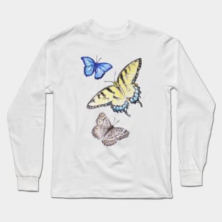 Butterflies Long Sleeve T-Shirt